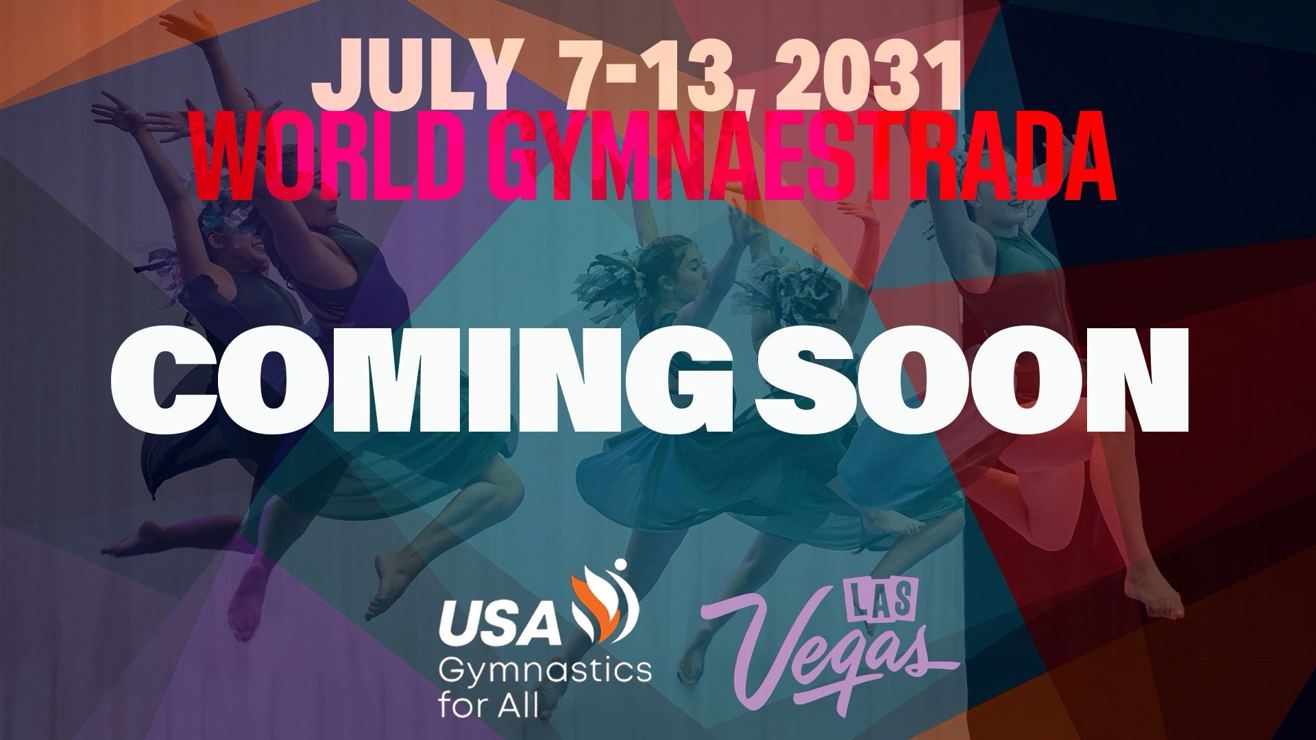 World Gymnaestrada 2031 – Coming Soon – Las Vegas, July 7–13